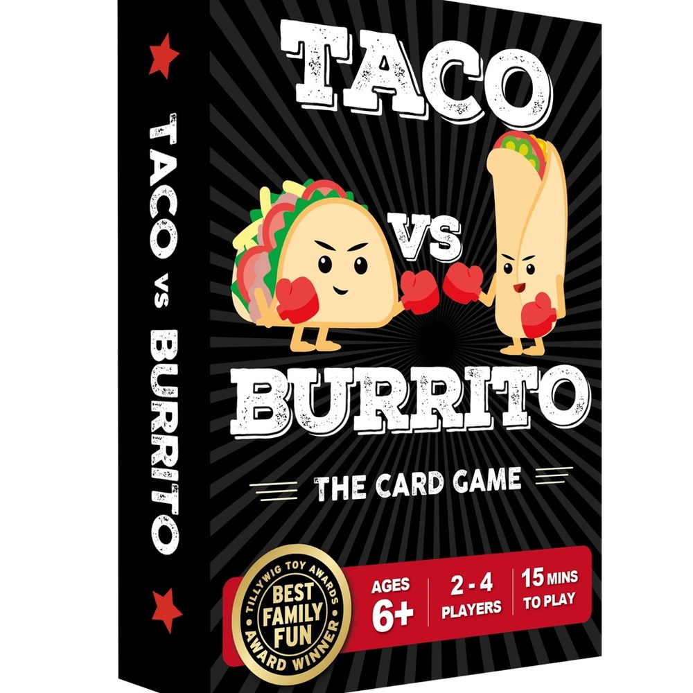 Taco vs Burrito The Card Game